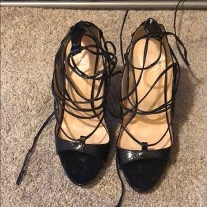Missguided  strappy heels